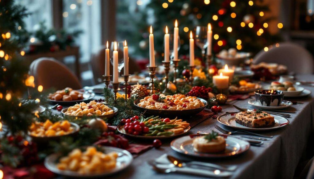 Menu de Noël pour 6 à 10 personnes : 15 idées recettes de l'apéro au dessert