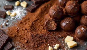 Derrière leur robe de cacao, des truffes chocolat-caramel ultra simples à préparer pour les gourmands