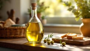 L'huile d'olive se conserve bien mieux dans ce type de bouteille - elle rancit moins vite