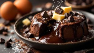 Ce dessert au chocolat noir, chaud et coulant fait chavirer même ceux qui n’aiment pas les gâteaux