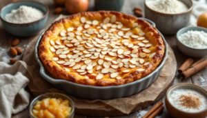 Clafoutis pommes-amandes tout doux : la version légère qui réconcilie gourmandise et ligne pour toute la famille