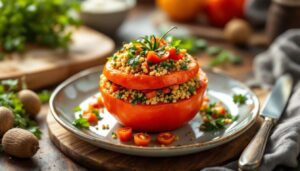 Je mets toujours cet ingrédient à la place de la viande dans mes tomates farcies : c’est délicieux, cet élément économique fait un gros carton en cuisiner