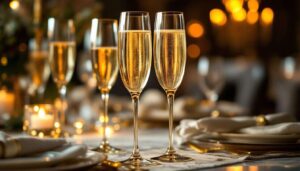 LIDL crée la surprise : ces flûtes à champagne dorées à l’or fin vont faire de l’ombre aux grandes maisons