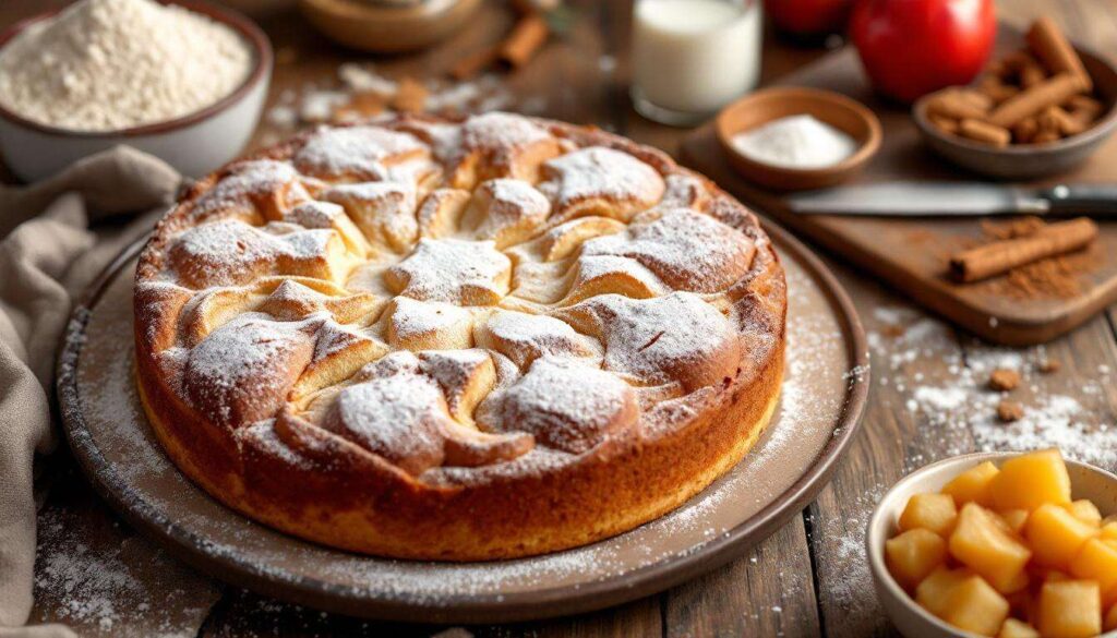 Un cake pommes-cannelle moelleux et parfumé : le goûter rustique qui réchauffe l’automne et embaume toute la maison