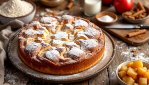 Un cake pommes-cannelle moelleux et parfumé : le goûter rustique qui réchauffe l’automne et embaume toute la maison