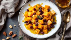 J&rsquo;ai découvert cette façon de préparer la courge butternut et je l&rsquo;adore !