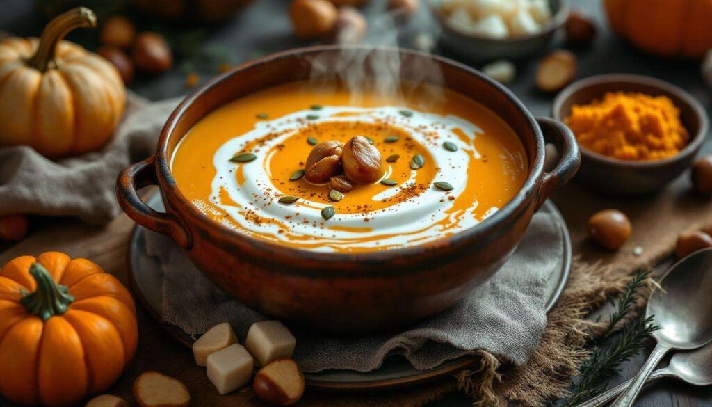 Ce velouté potimarron-châtaignes va vous réchauffer (et c’est ultra facile)