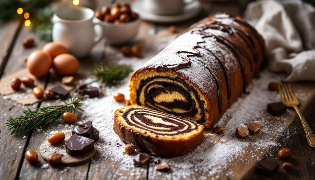 La bûche de Noël selon Laurent Mariotte (recette) : le retour en grâce de la crème de marron