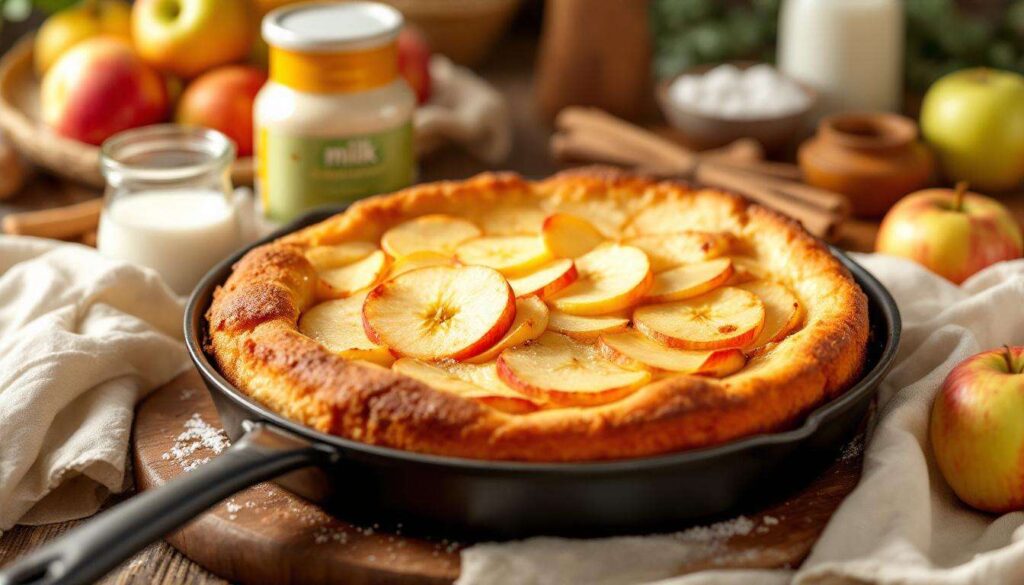 « Une poêle, et c’est tout » : le gâteau aux pommes que je fais sans four
