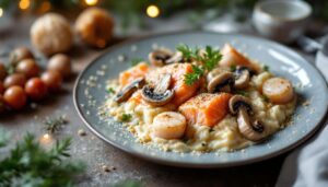 Pourquoi ce gratin Saumon & Saint-Jacques fait un parfait plat de Noël
