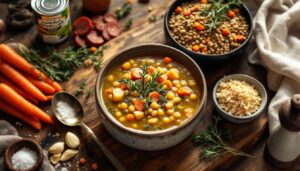 Même pas besoin de mixeur : Laurent Mariotte prépare toujours cette soupe rassasiante et économique en hiver