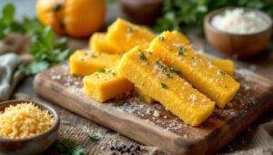Prêts en 30 minutes, ces sticks de polenta ultra dorés au parmesan transforment l’apéro ou le dîner