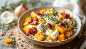 Courgiflette à la butternut : le gratin façon tartiflette, simple et ultra fondant