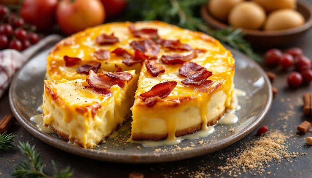 Ce gâteau salé façon tartiflette fait l’unanimité : fondant, croustillant, réconfortant… tout ce qu’on aime en hiver