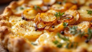 « Une petite dinguerie » : voici comment réaliser la tarte au fromage à raclette de François-Régis Gaudry pour l'hiver
