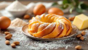 Découvrez cette galette des rois sans pâte feuilletée : un namandier irrésistible à essayer dès maintenant
