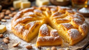 Une galette des rois frangipane dorée, fondante, parfumée… et surtout bien meilleure que celle que vous achetez chaque année