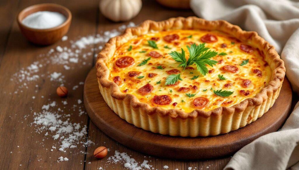 Idéale pour une quiche" - cette pâte brisée sans beurre remplace parfaitement la version traditionnelle