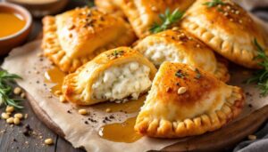Le croustillant d’une pâte dorée, le fondant d’un chèvre parfumé : ces empanadas déclenchent un vrai moment de bonheur