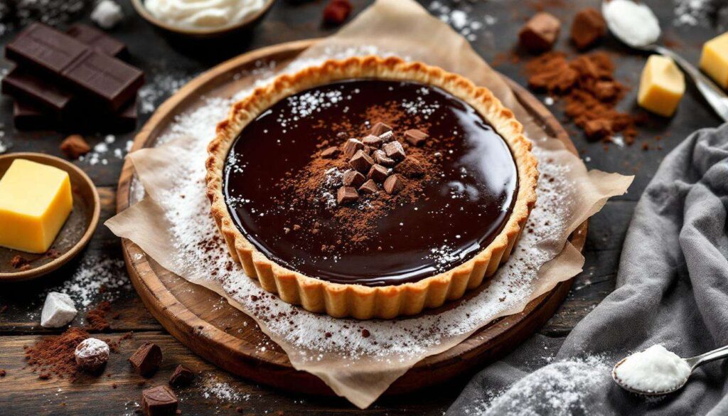 Tarte au chocolat prête en 10 minutes : l'astuce ultra rapide qui changera vos envies de dessert
