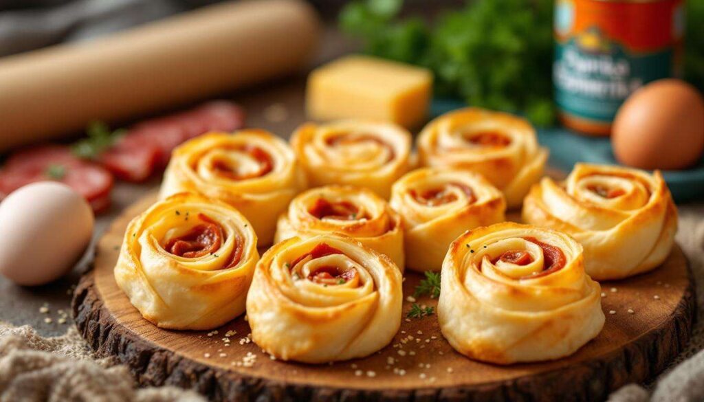 Une pâte feuilletée, un peu de chorizo… et c’est le carton à l’apéro : ces roulés ultra gourmands font l’unanimité