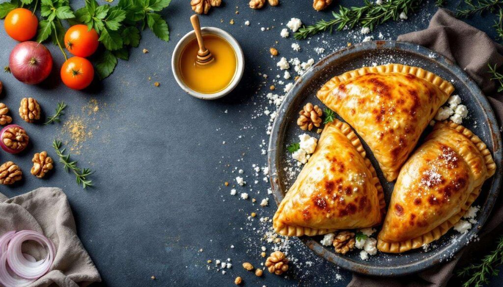 Vous cherchez un apéro de saison original ? Testez ces empanadas potimarron, chèvre et noix ultra savoureux