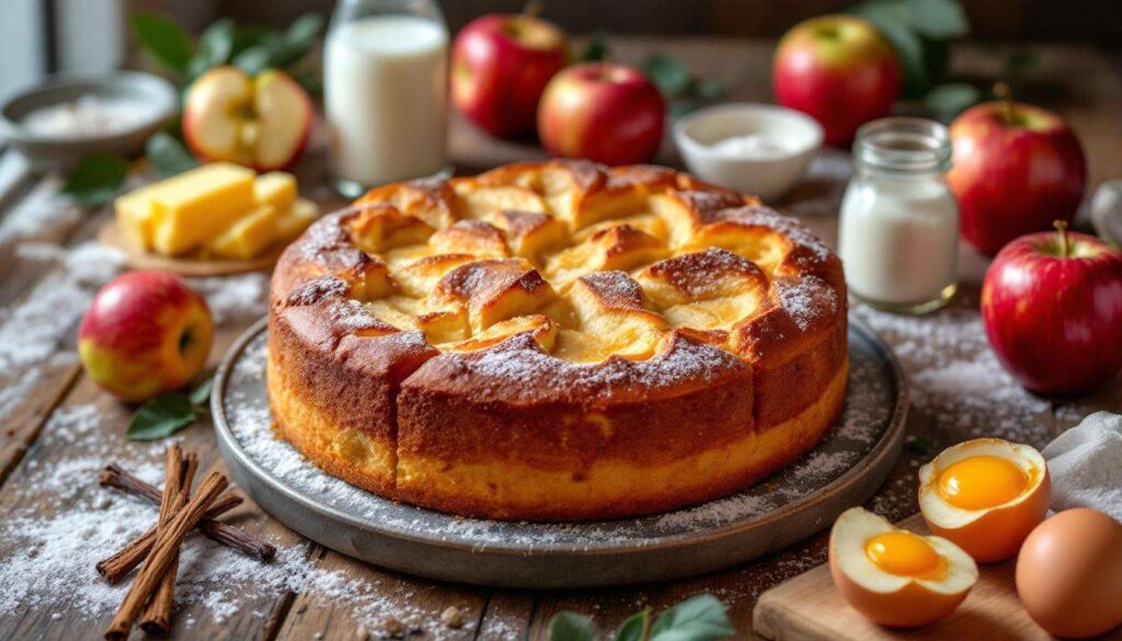 Julie Andrieu dévoile son gâteau aux pommes favori « c'est bien meilleur qu'une simple tarte »