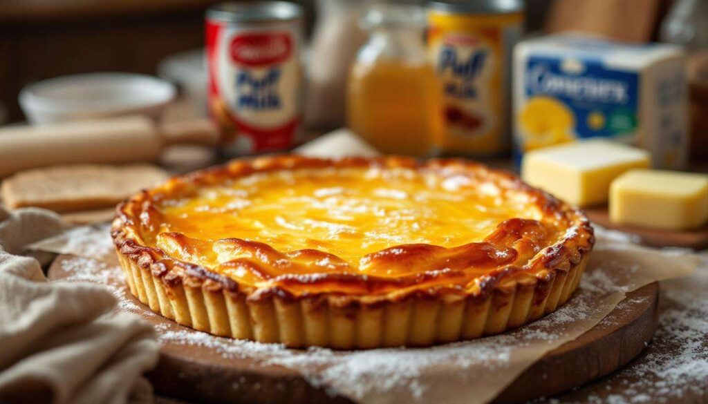 Plus rapide qu’un flan, aussi bon qu’en boulangerie : ma tarte fondante express, super moelleuse