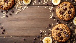 Cookies aux flocons d’avoine : recette sans beurre ni sucre, 3 ingrédients seulement