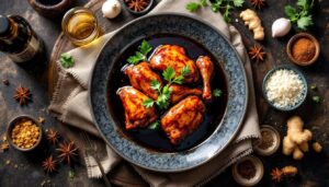 Ce poulet braisé à la sauce brillante, inspiré du célèbre “hong shao”, va parfumer toute la maison !