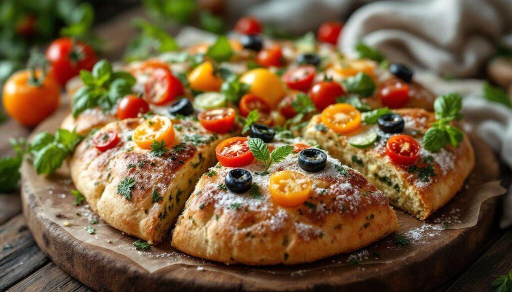 Focaccia garden : la tendance déco-food qui transforme votre pain en tableau avec des herbes et légumes
