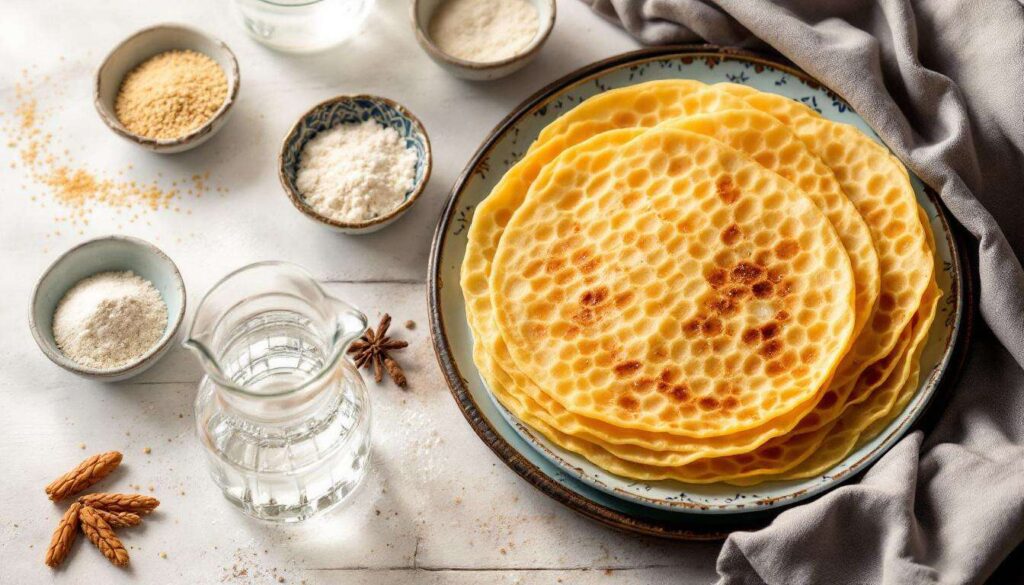 Crêpes mille-trous marocaines (baghrir) : la technique pour obtenir les alvéoles parfaites dès la première poêlée