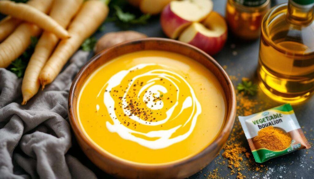 Velouté de panais au curry doux : la soupe de février que les enfants réclament sans savoir que c'est un légume