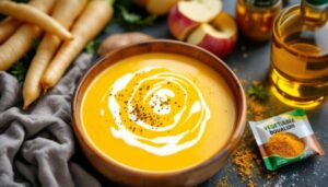 Velouté de panais au curry doux : la soupe de février que les enfants réclament sans savoir que c'est un légume