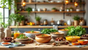 Batch cooking ramadan semaine 1 : 5 soupes et 5 accompagnements préparés en 90 minutes le vendredi