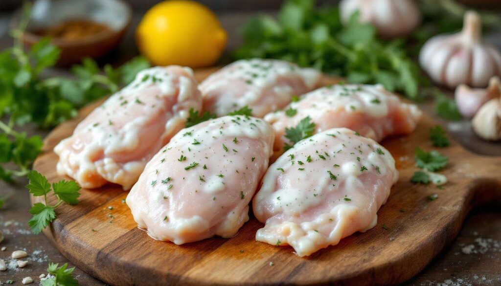 Kéfir en marinade de poulet : l'utilisation inattendue qui attendrit la viande mieux que le yaourt