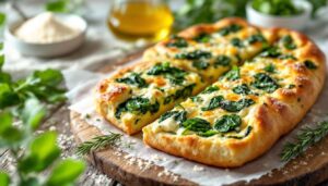 Focaccia farcie aux épinards et ricotta : le pain italien garni qui remplace un repas entier