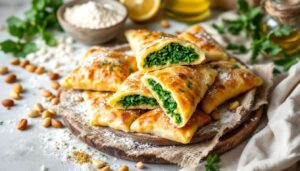 Fatayer aux épinards : les chaussons libanais croustillants parfaits pour un ftour léger et savoureux
