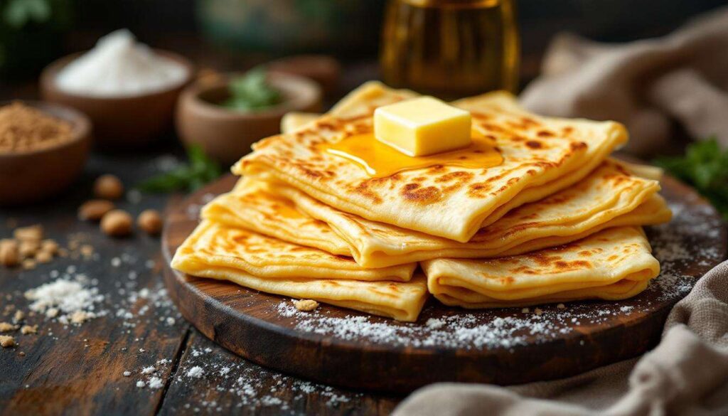 Msemen feuilletés maison : la technique du pliage en carré pour des crêpes marocaines dorées dès le premier essai