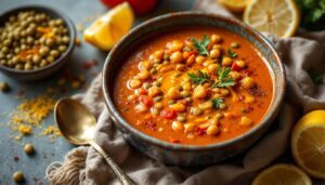 Harira marocaine onctueuse aux lentilles et pois chiches : la recette que chaque famille transmet différemment