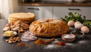 Pastilla au poulet amandes et cannelle : la tourte feuilletée sucrée-salée dont la recette se transmet de mère en fille
