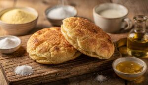 Harcha à la semoule fine : la galette marocaine dorée à la poêle en 15 minutes parfaite pour accompagner chaque ftour