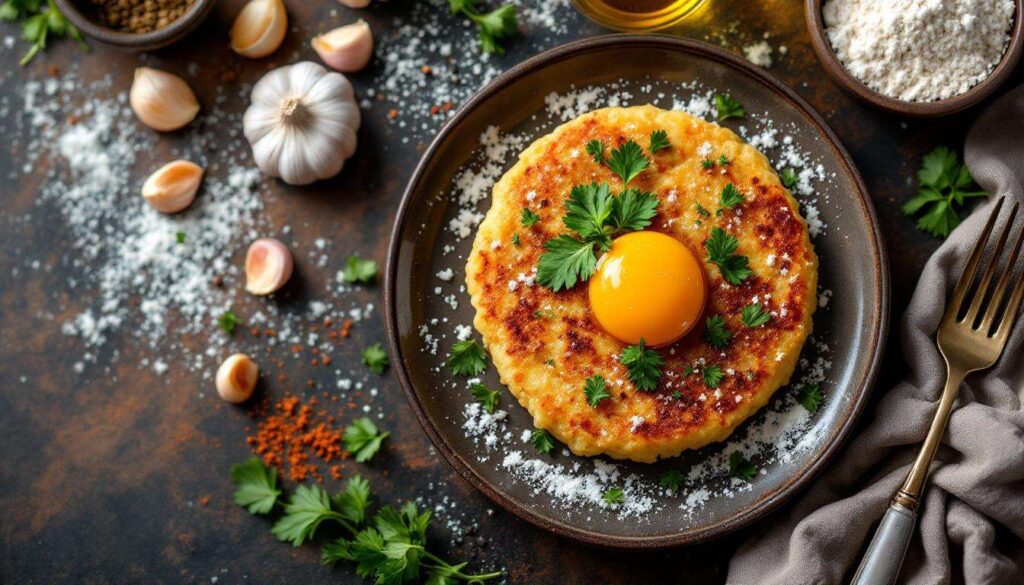 Maakouda croustillante aux herbes : la galette de pommes de terre dorée que les Algériennes glissent dans chaque brick