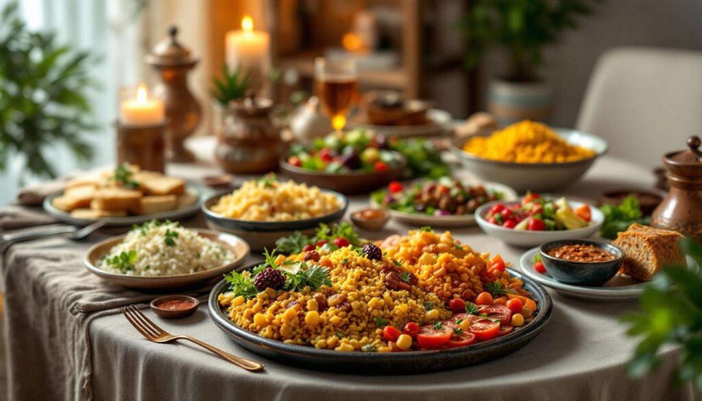 Menu ramadan semaine 2 : idées recettes complètes du lundi 23 au dimanche 1er mars avec liste de courses