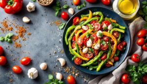 Hmiss salade de poivrons grillés : l'entrée algérienne fumée à préparer en grande quantité et congeler pour le ramadan