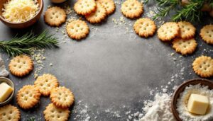 Crackers maison au parmesan et romarin : l'apéro croustillant prêt en 12 minutes qui éclipse les chips