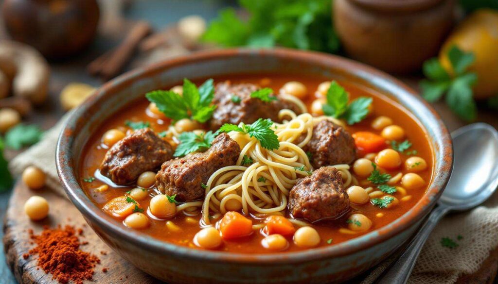 Cette chorba algérienne aux vermicelles et à la coriandre est la soupe la plus réconfortante du ramadan 2026