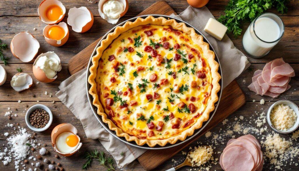 Quiche sans pâte au jambon et gruyère : prête en 15 minutes avec ce qu'il reste dans le frigo