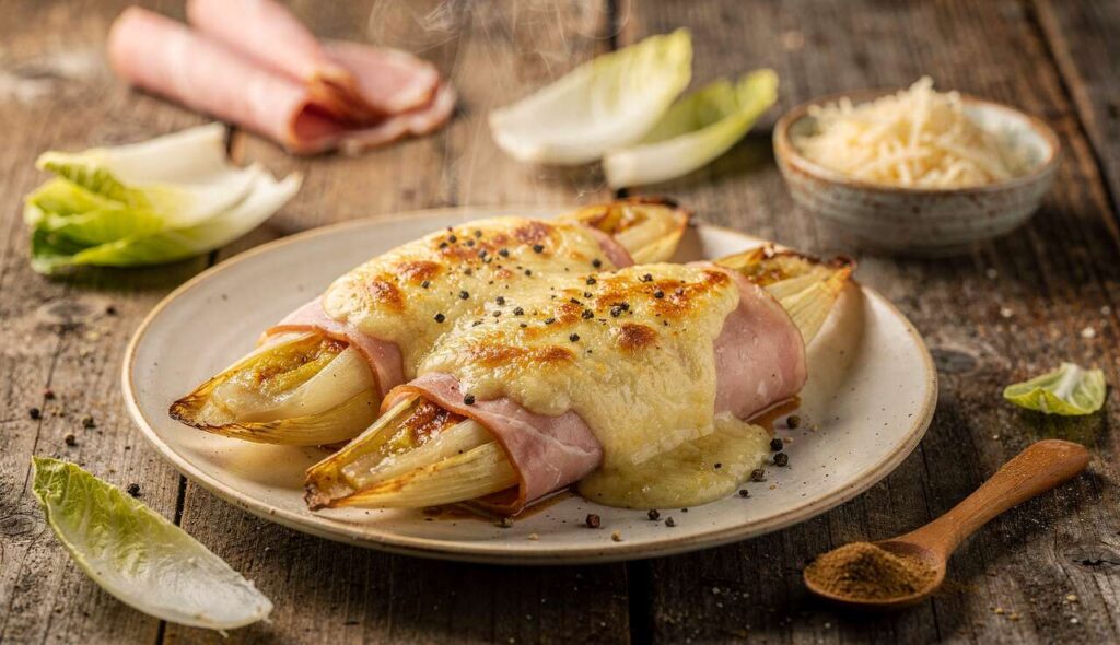 Endives au jambon gratinées : la vraie recette du Nord que les chefs Ch’tis ne font jamais sans cette astuce