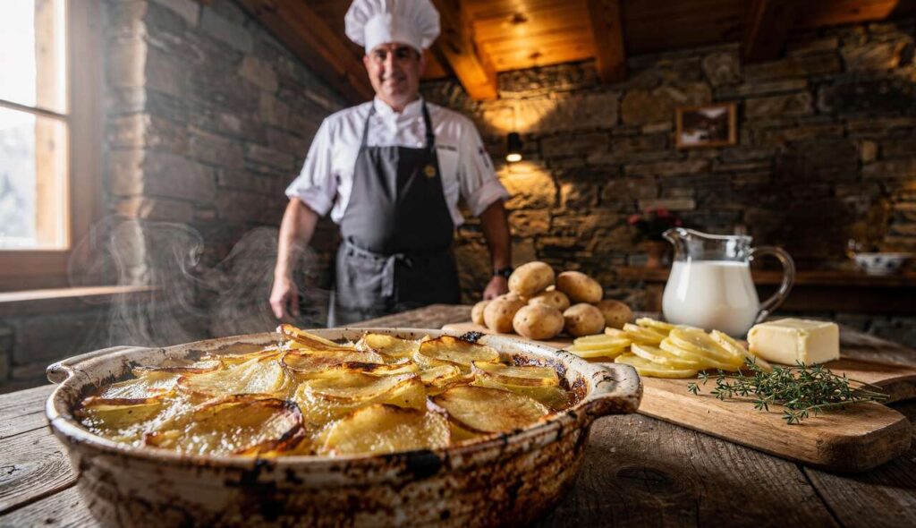 Gratin dauphinois : le secret de la cuisson parfaite révélé par un chef savoyard étoilé au Michelin
